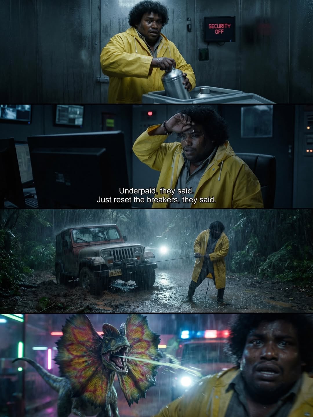 Rajini Ajith Vijay Nayanthara Yogi Babu Stared In Jurassic Park : Tamil AI Photos