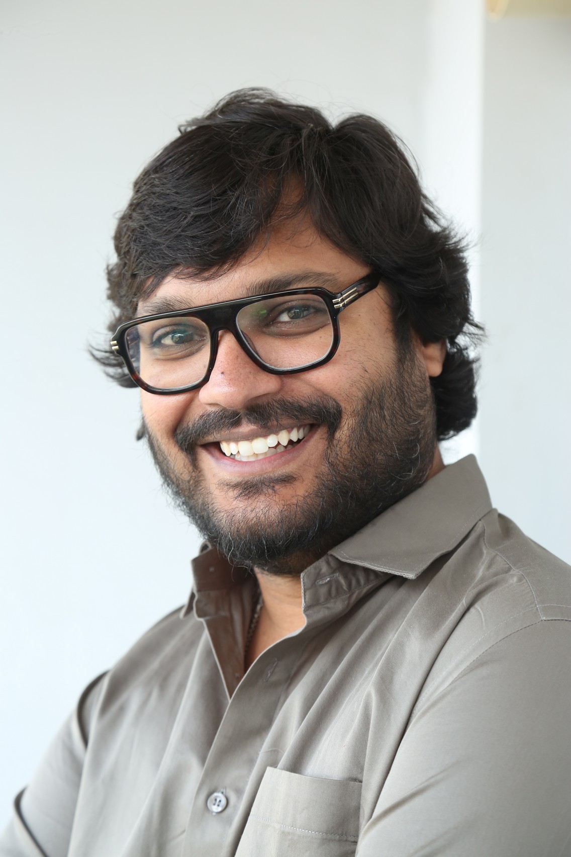 Ram Abbaraju smart casual style portrait