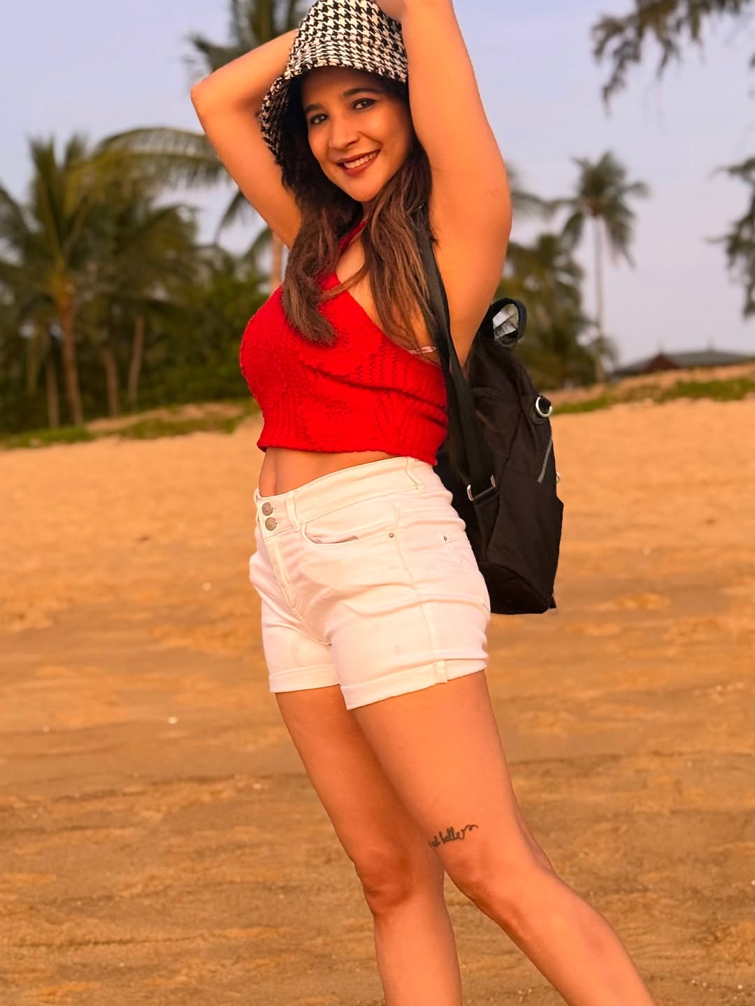 Sakshi serves beach style with confidence and charm