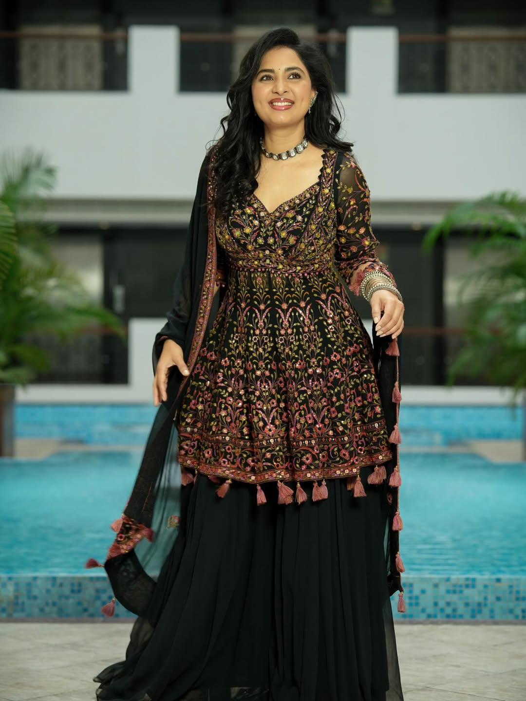 Srushti Dange mixing traditional glamour with confident flair