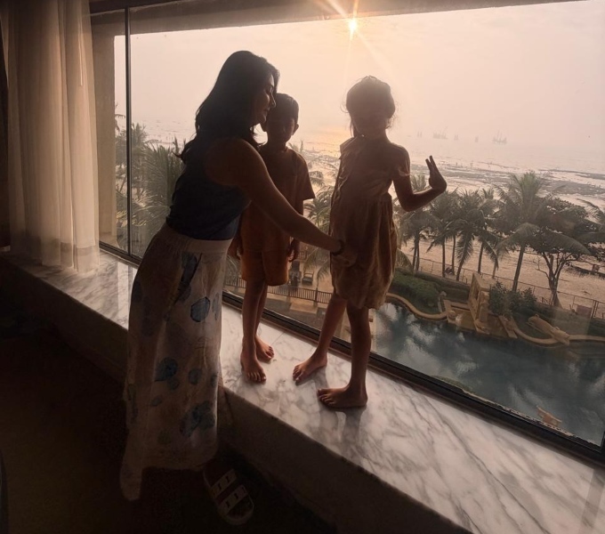 Sun Sand and Serenity Radhika Pandit welcomes the new year with breathtaking photos