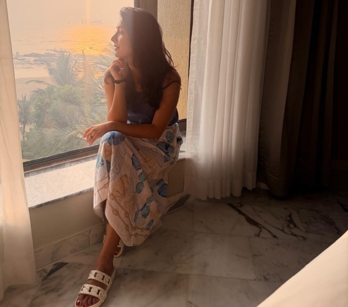Sun Sand and Serenity Radhika Pandit welcomes the new year with breathtaking photos