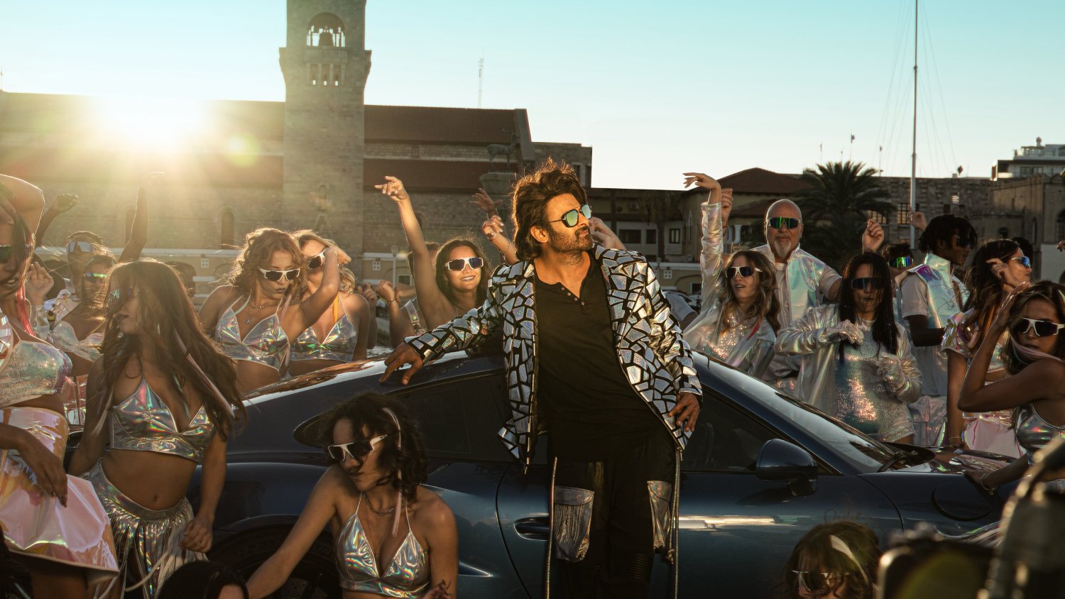 Movie still from The Raja Saab