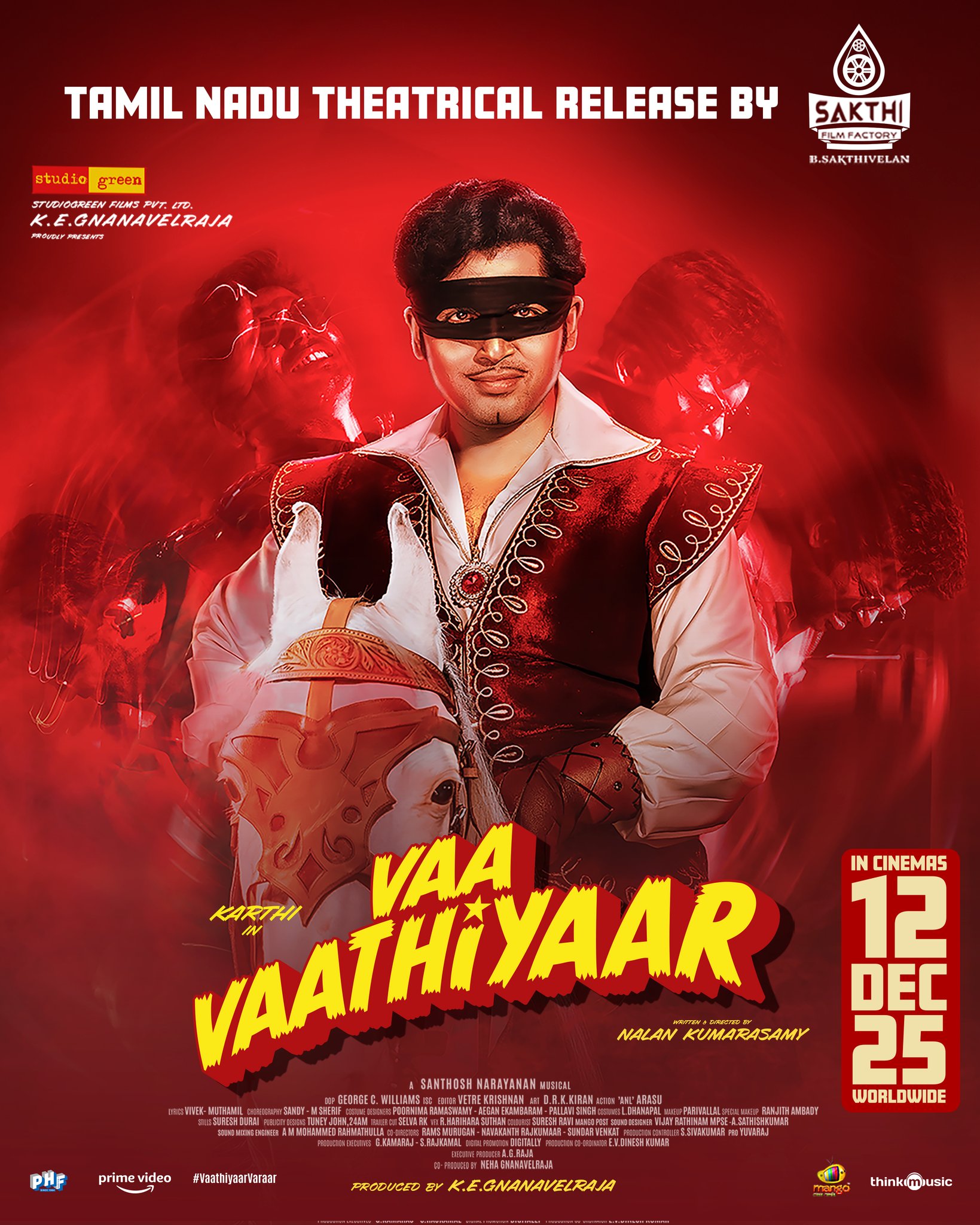 Vaa Vaathiyaar Tamil Nadu theatrical distributor