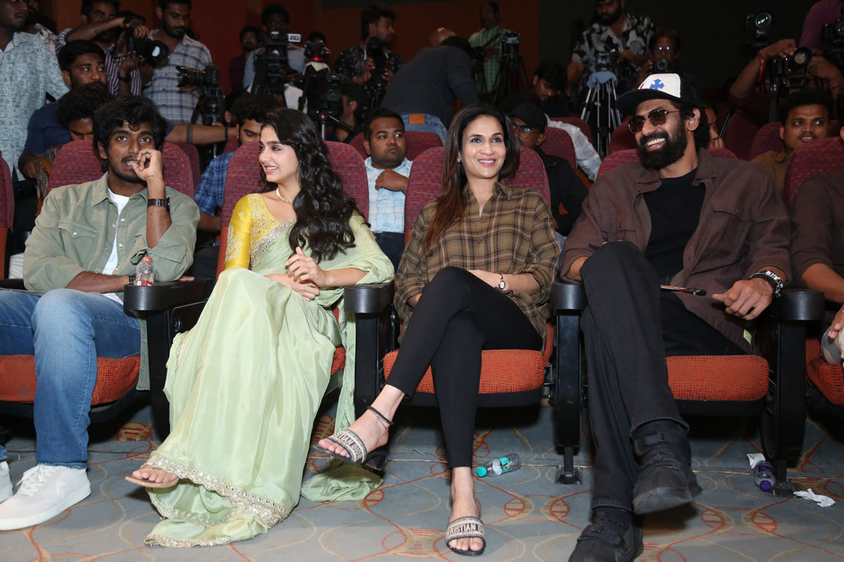 Abishan Jeevinth Anaswara Rajan Soundarya Rana seated