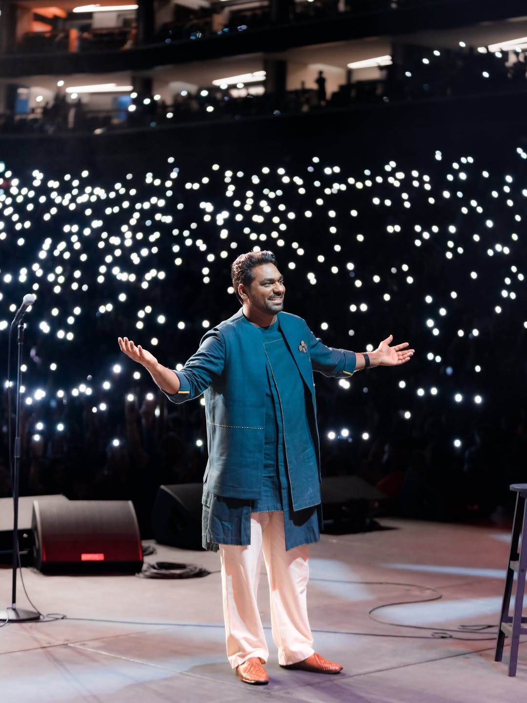 A Candid Revelation on Stage