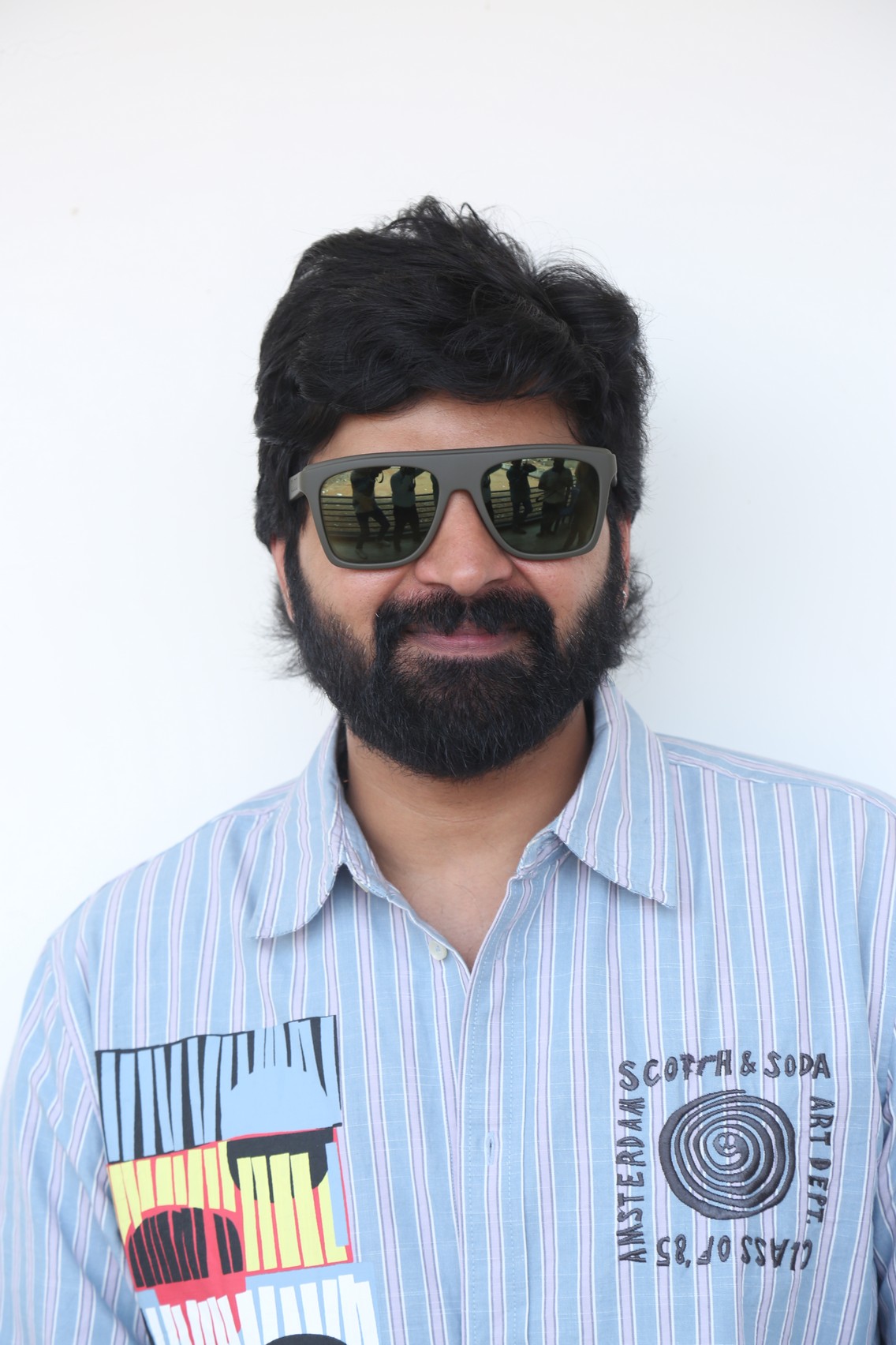 Sree Vishnu stylish casual look with shades