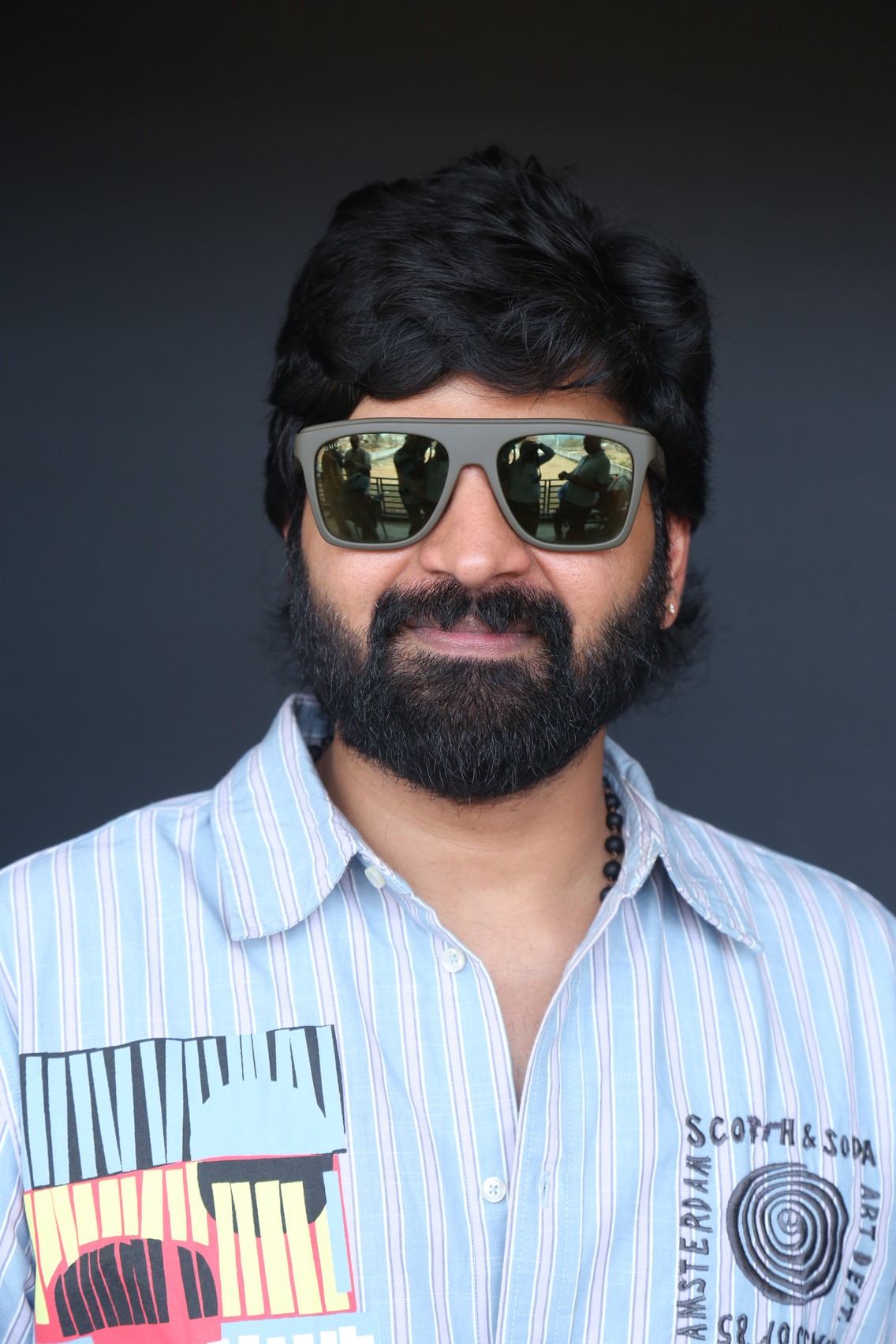 Sree Vishnu charming style with cool sunglasses