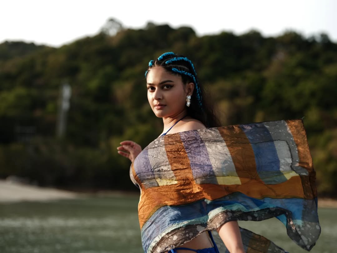 Vaibhavi Shandilya elegant bold beach fashion