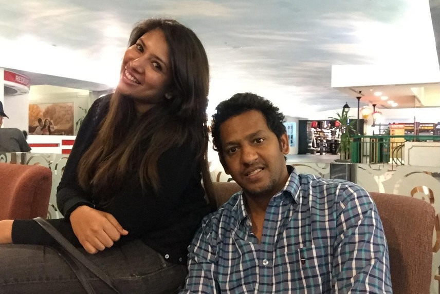 Actress Sangavi Kavya Ramesh Celebrate Her 10th Wedding Anniversary Photos Attracts Fans