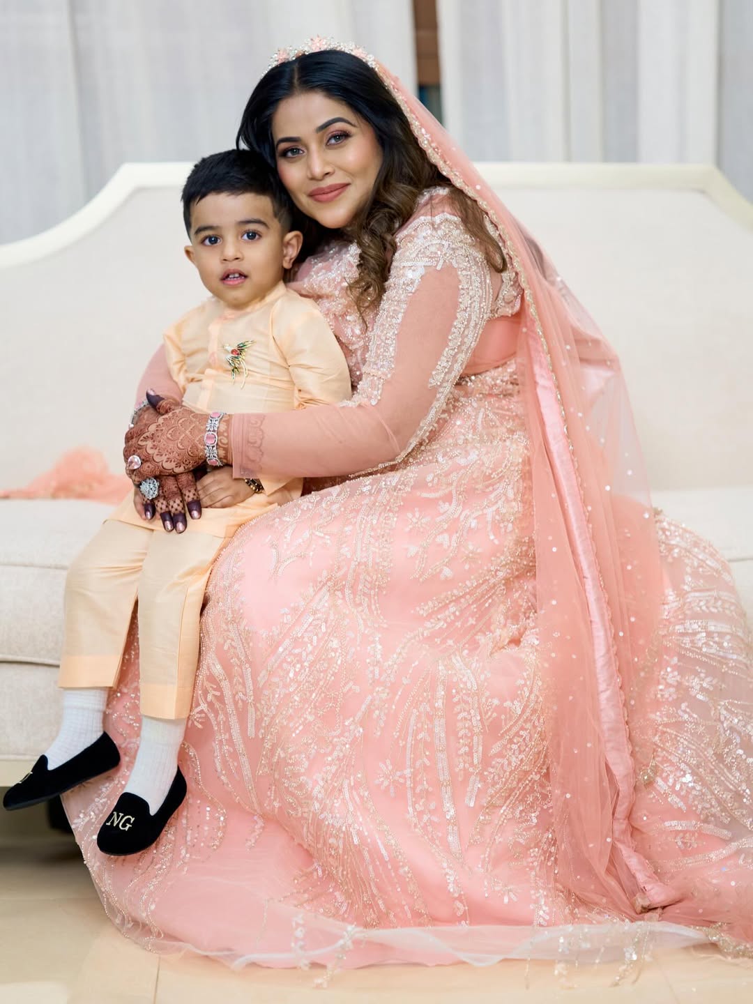 Shamna Kasim baby shower photos