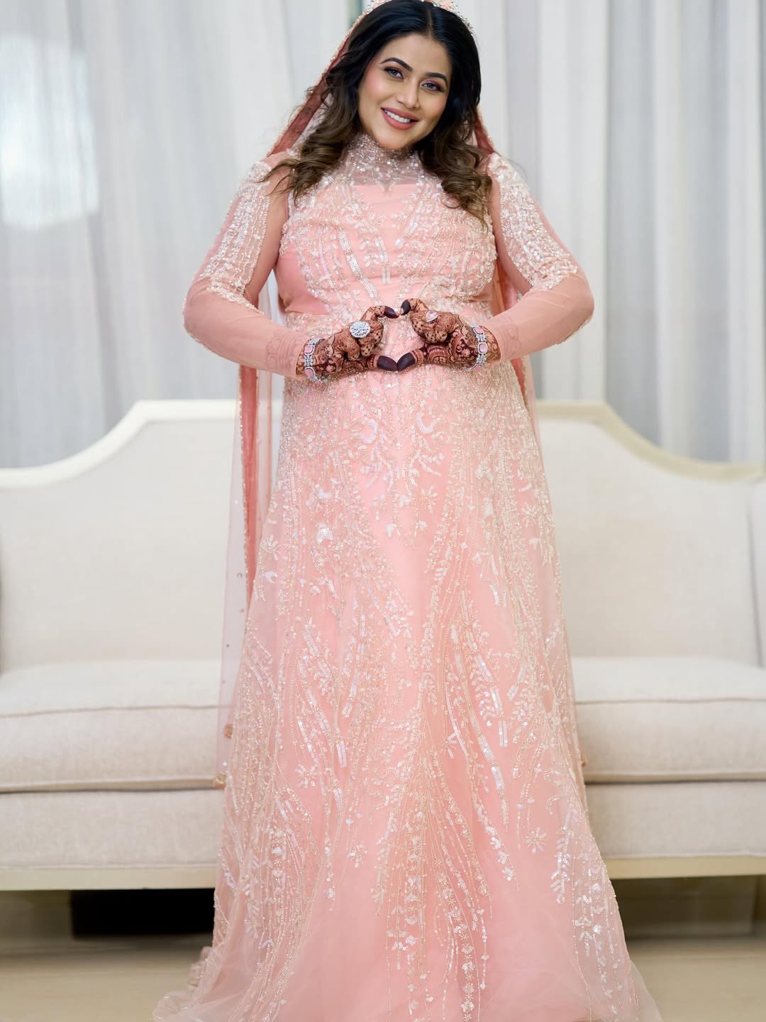 Shamna Kasim baby shower photos