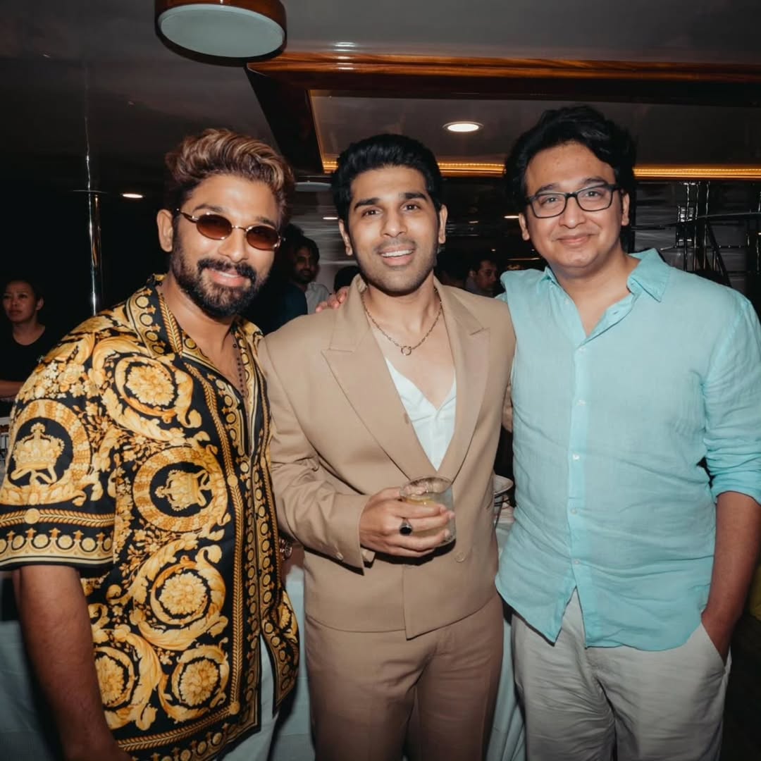 Allu Sirish Pre Wedding party photos