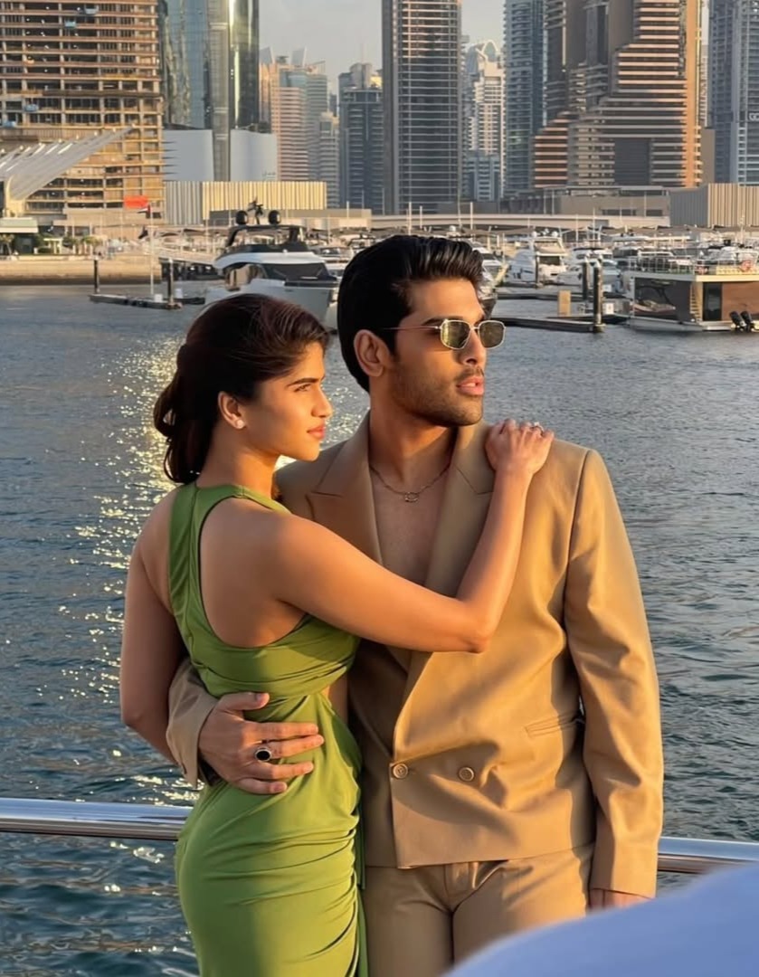 Allu Sirish Pre Wedding party photos