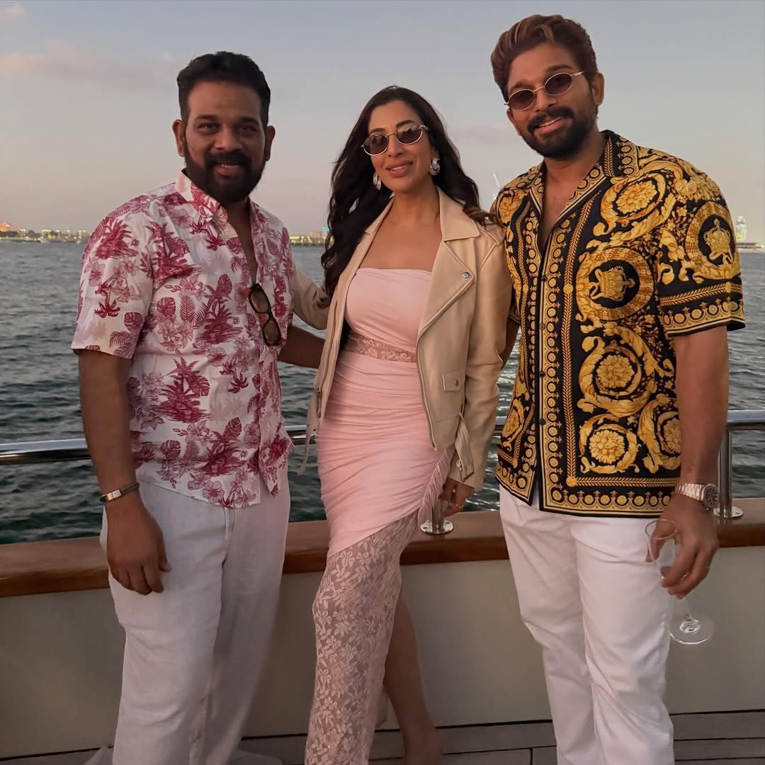 Allu Sirish Pre Wedding party photos