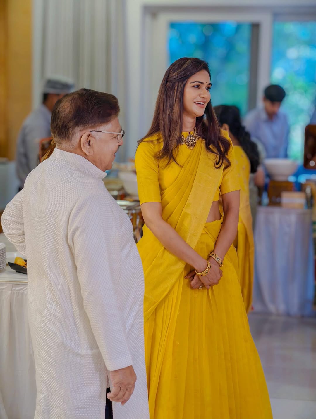 Allu Sirish haldi celebrations