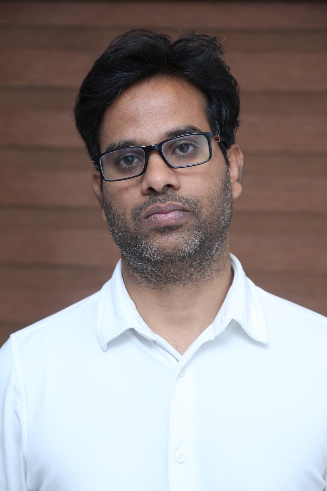 Anudeep KV confident formal portrait pose