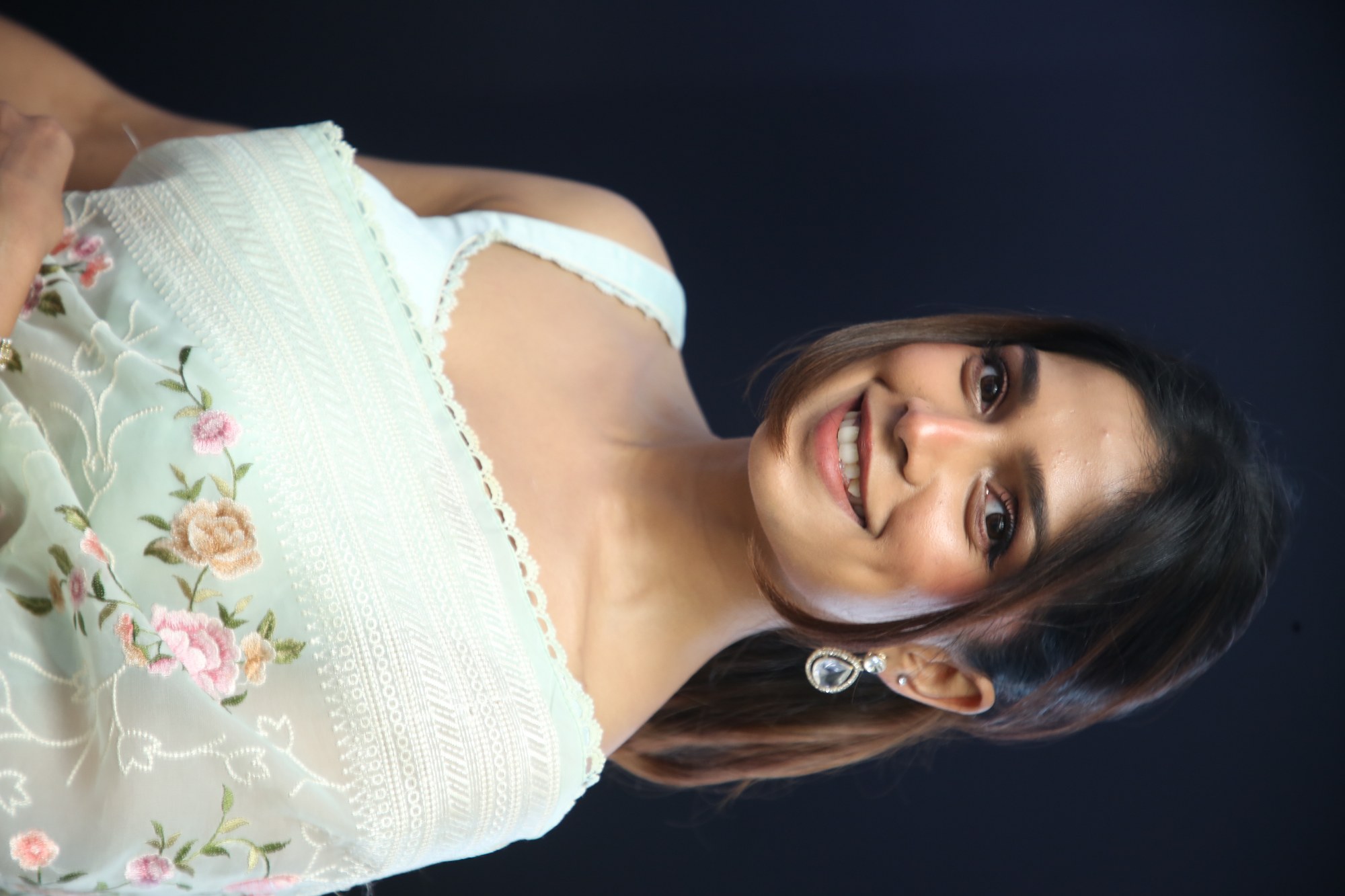 Ayaana radiating charm in glamorous outfit