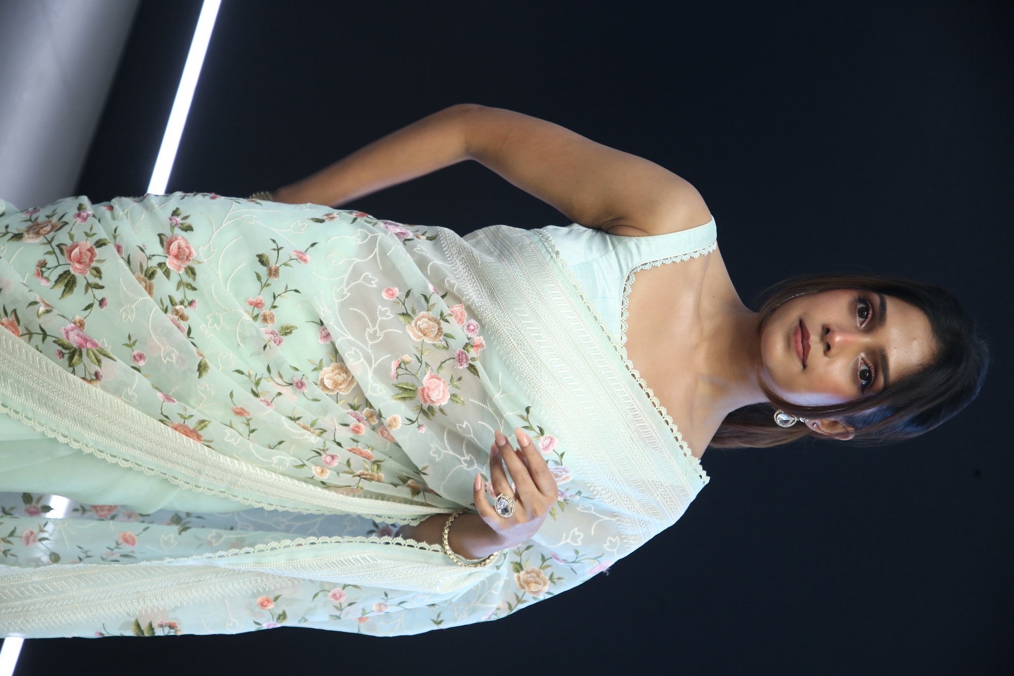 Ayaana flaunting floral elegance with grace