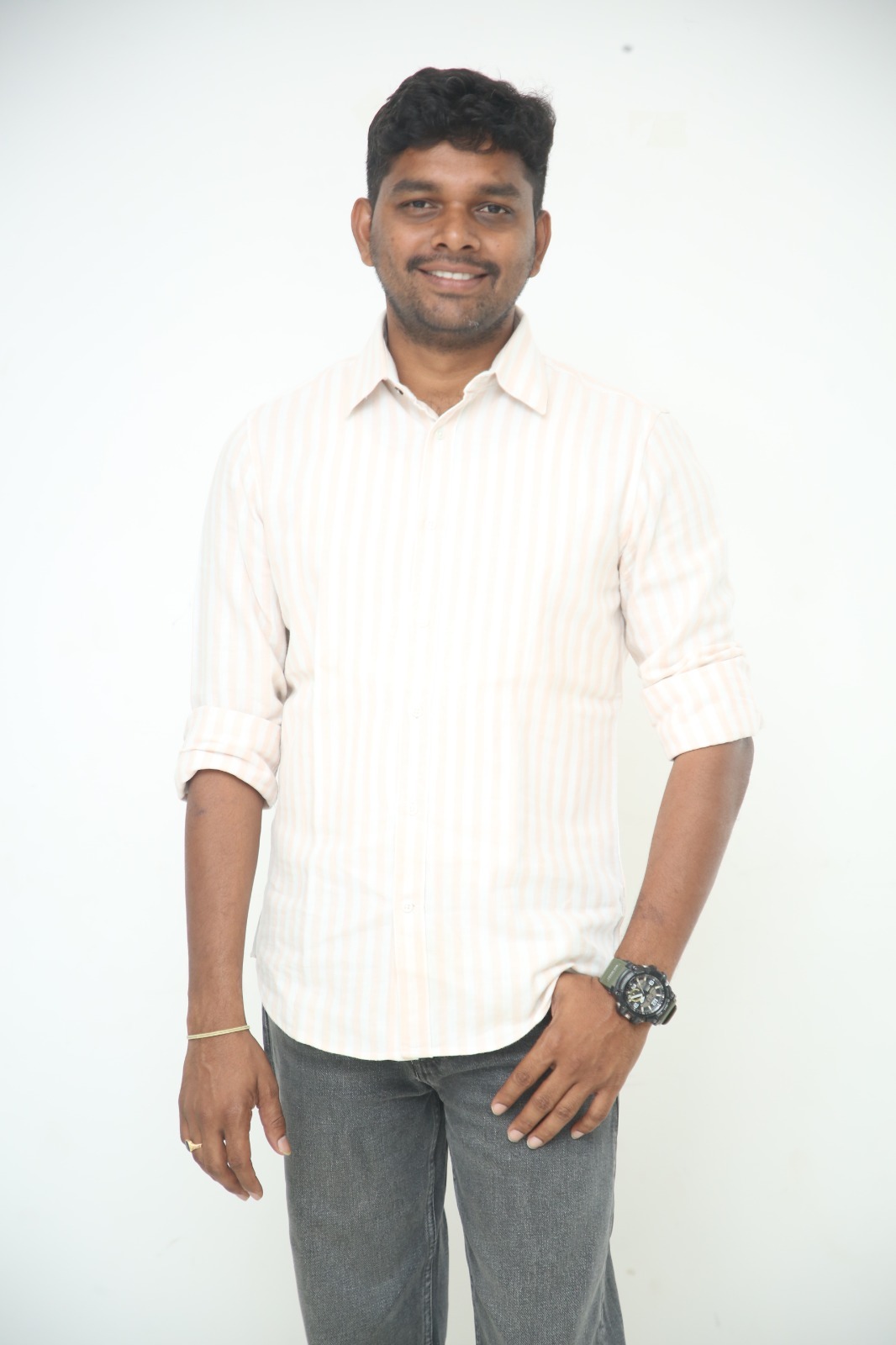 B Narendra Reddy sharp professional casual style