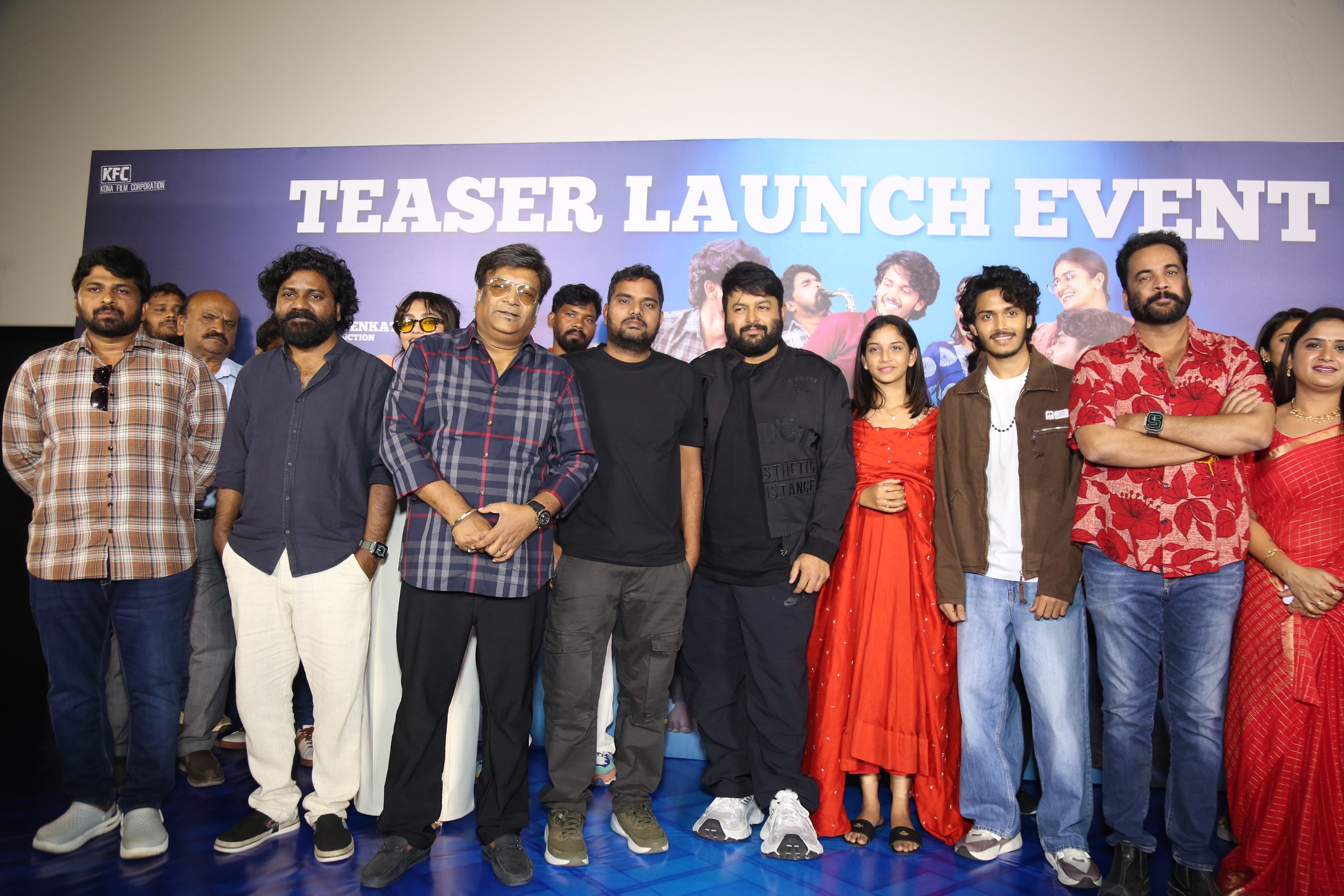 Band Melam team group photo at event