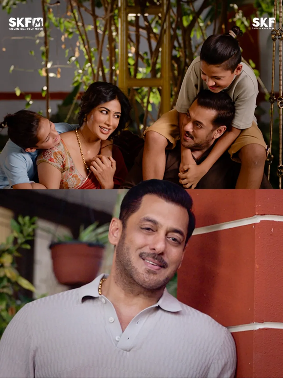 Salman Khan emotional family collage scene