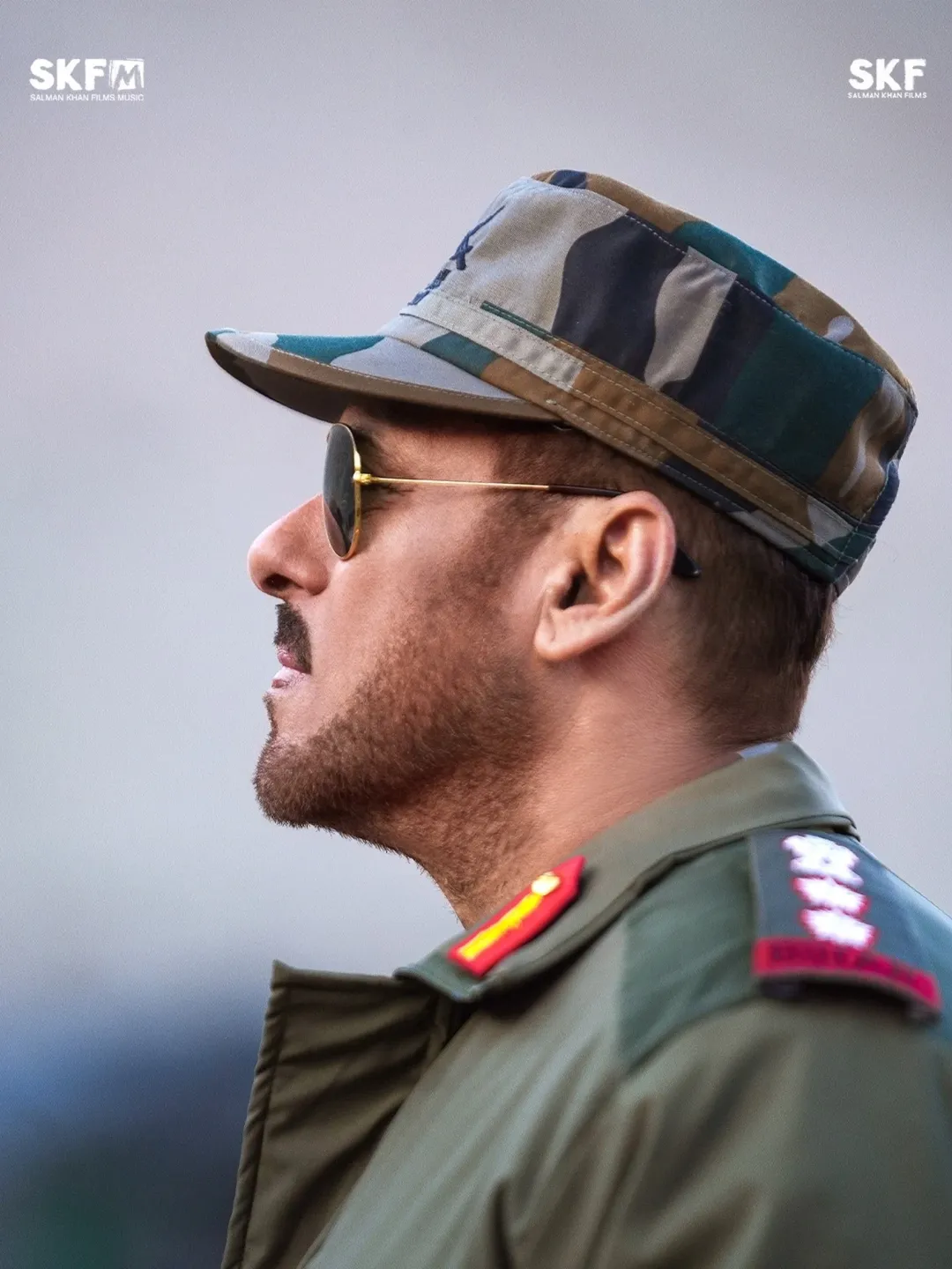 Salman Khan side profile rugged look