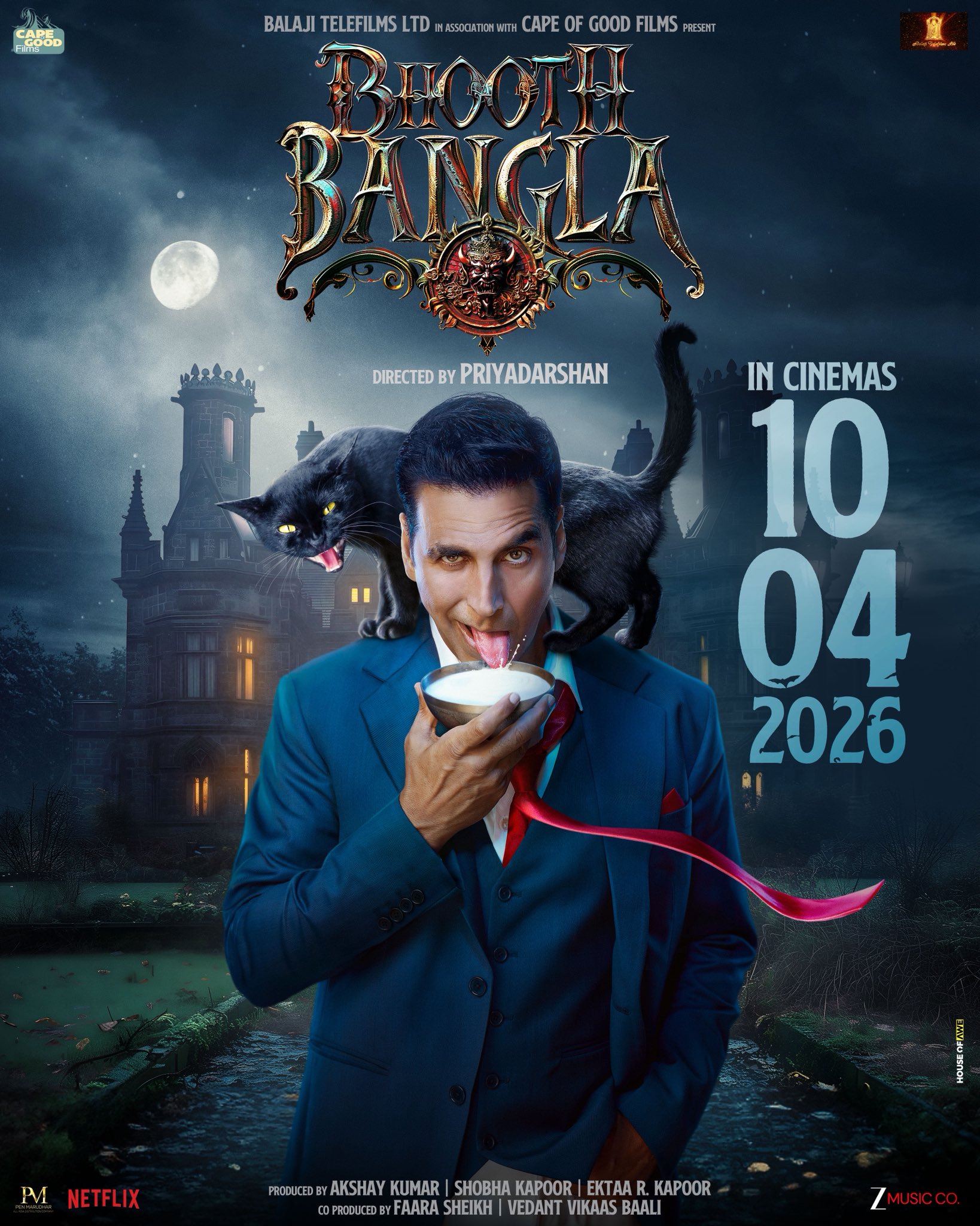 Bhooth Bangla official release date April 2026