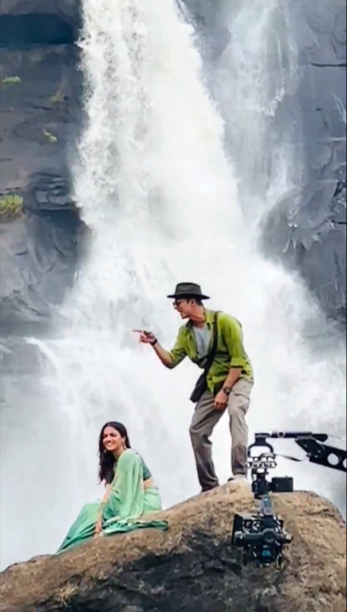 Akshay Kumar Wamiqa Gabbi song shoot behind scenes