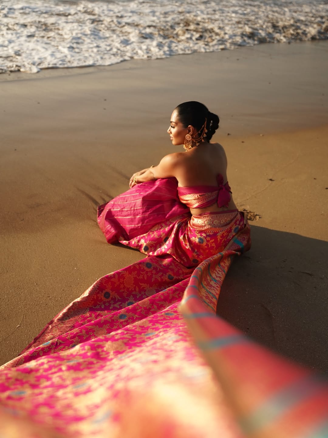 Chandrika Ravi regal modern beach elegance