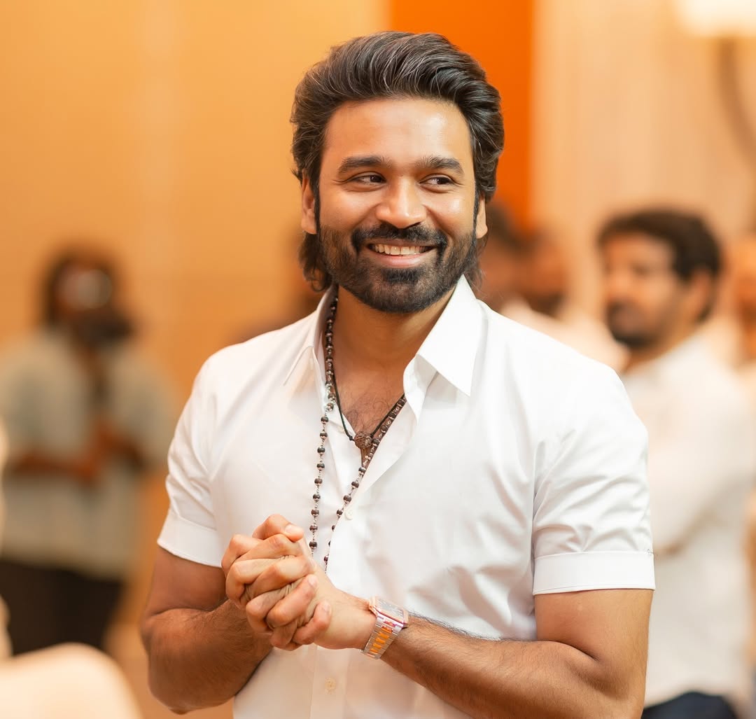 Dhanush Sai Pallavi Sree Leela Mammootty Joins #D55 Pooja Stills Viral