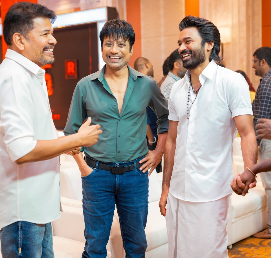 Dhanush Sai Pallavi Sree Leela Mammootty Joins #D55 Pooja Stills Viral