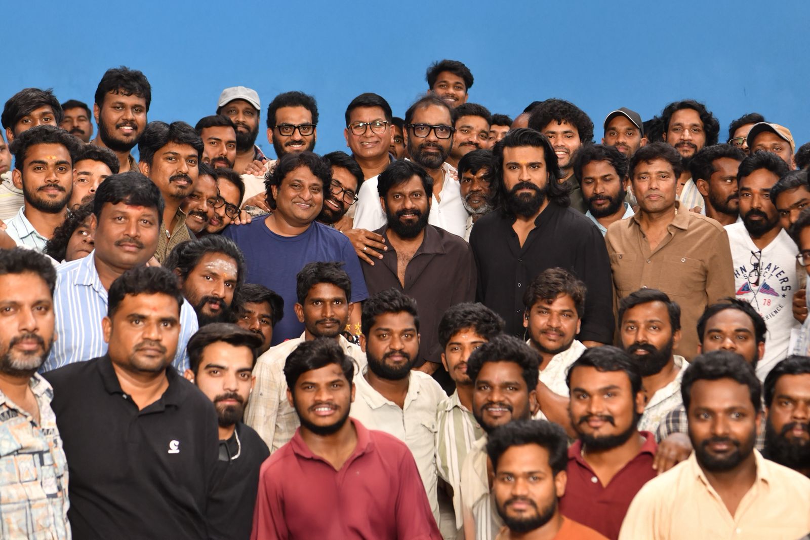 Ram Charan with Buchi Babu at birthday party