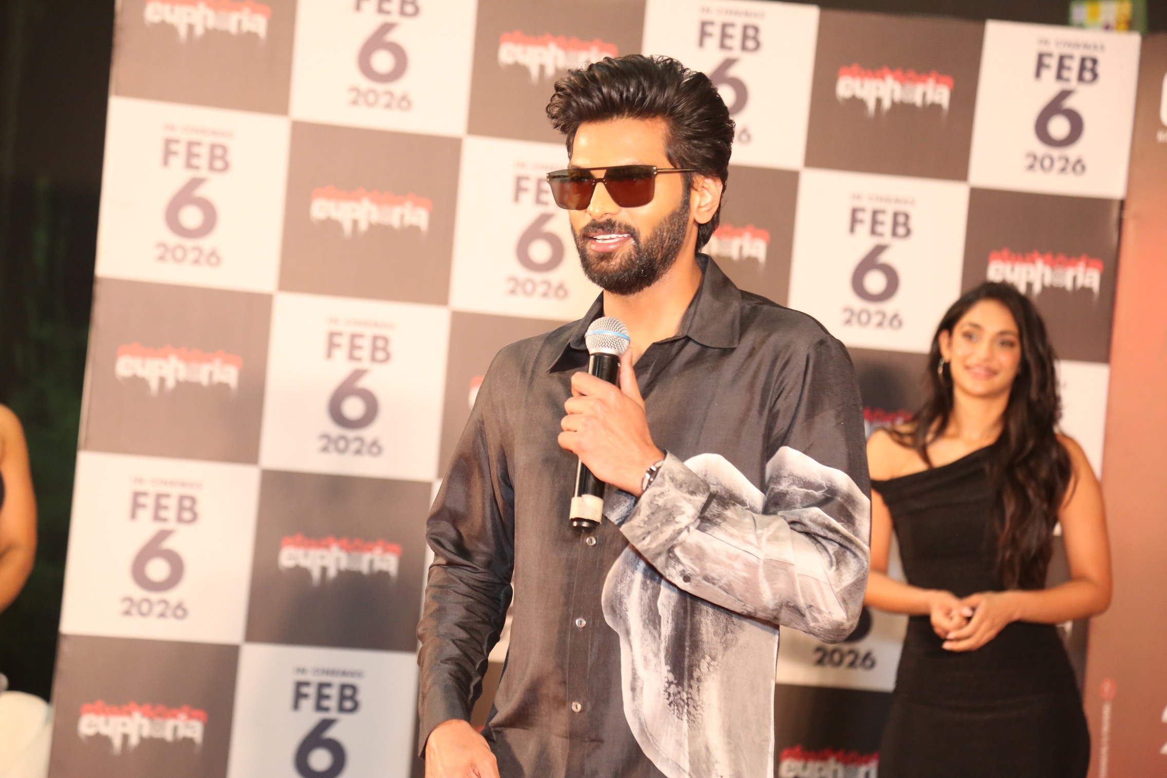 Addala Prudhviraj speaking at press meet