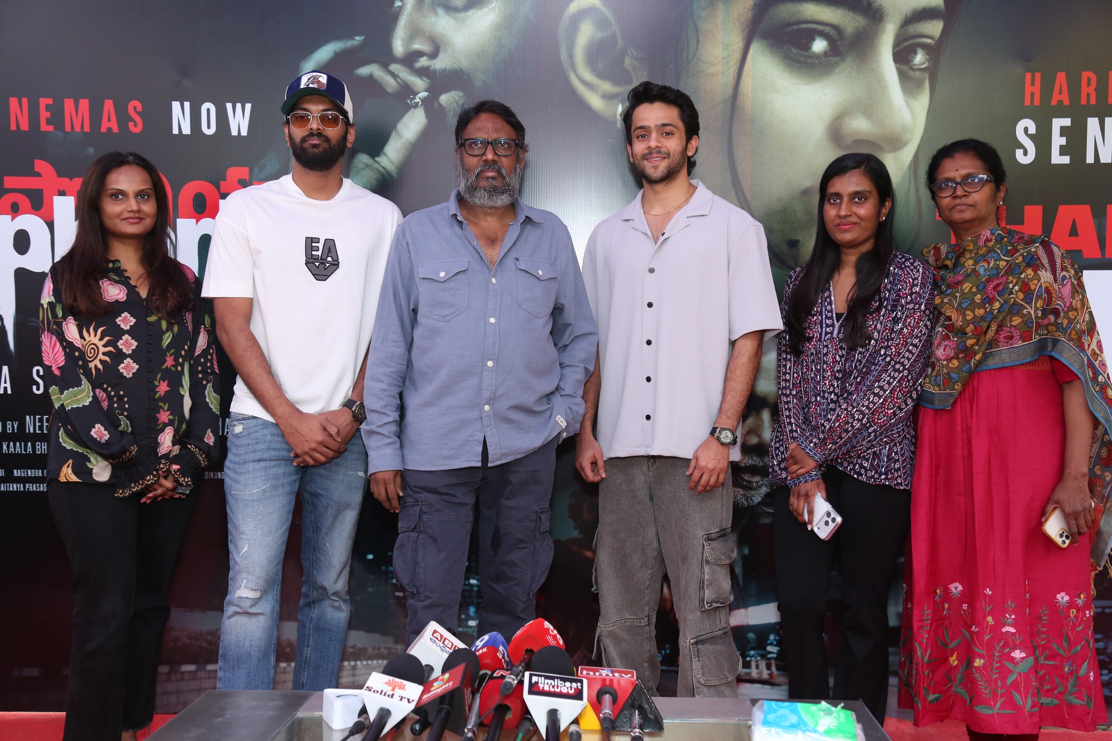 Cast and crew at Euphoria event