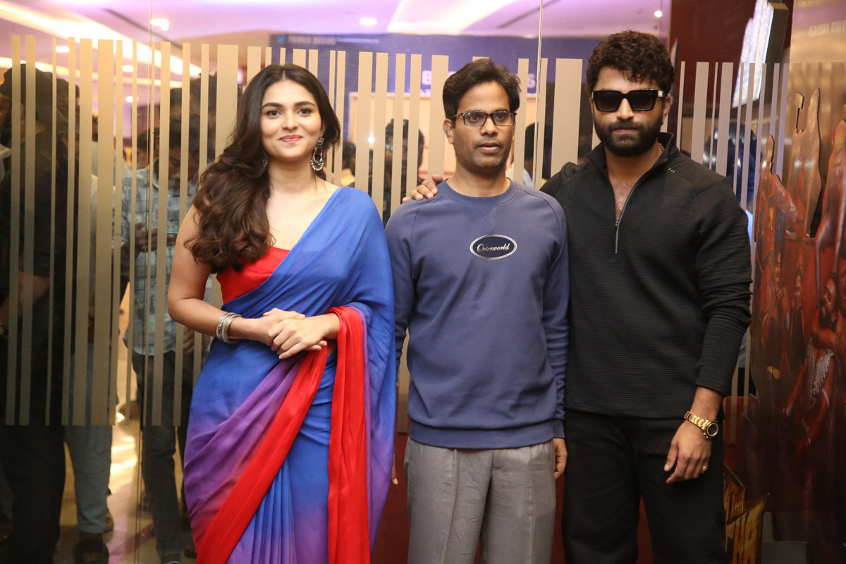 Trio posing together at Funky launch