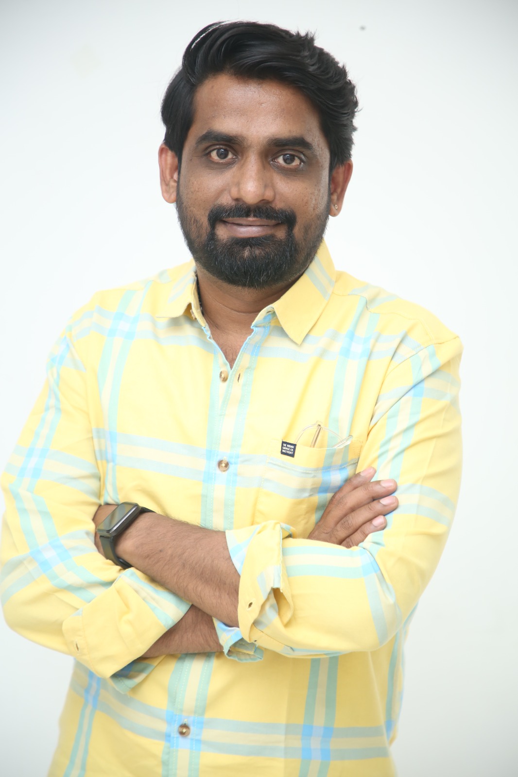 Gopi Atchara sharp style with sunny shirt