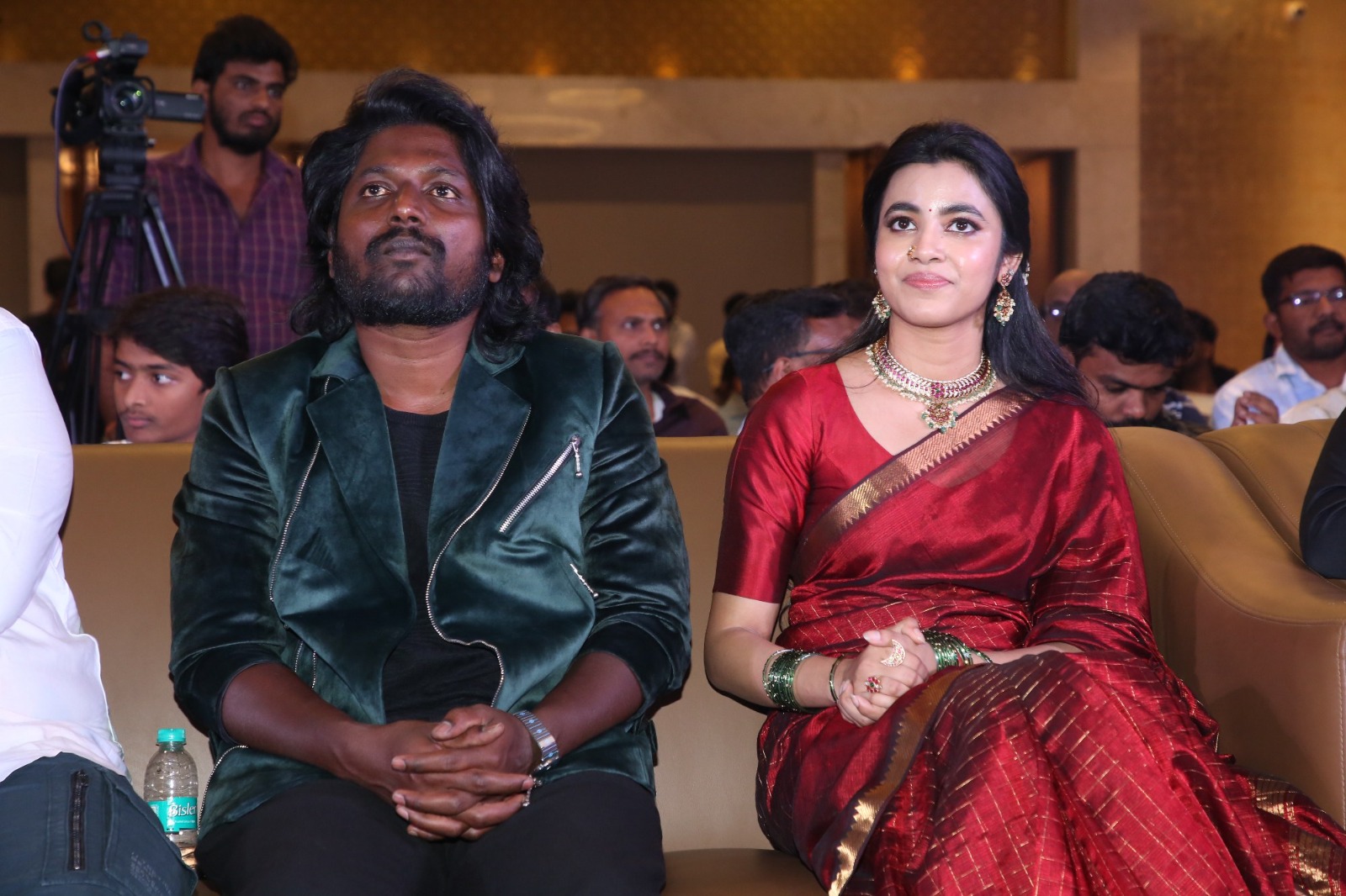 Suhas Shivani Nagaram seated at event