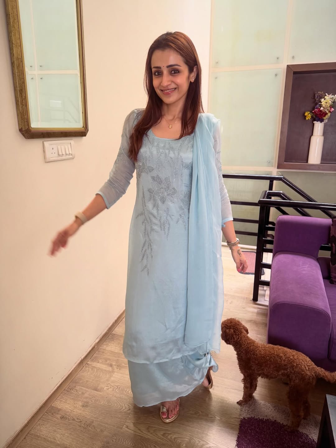 Inside Trisha Krishnan’s Tirupati Pilgrimage: Latest Gallery Goes Viral