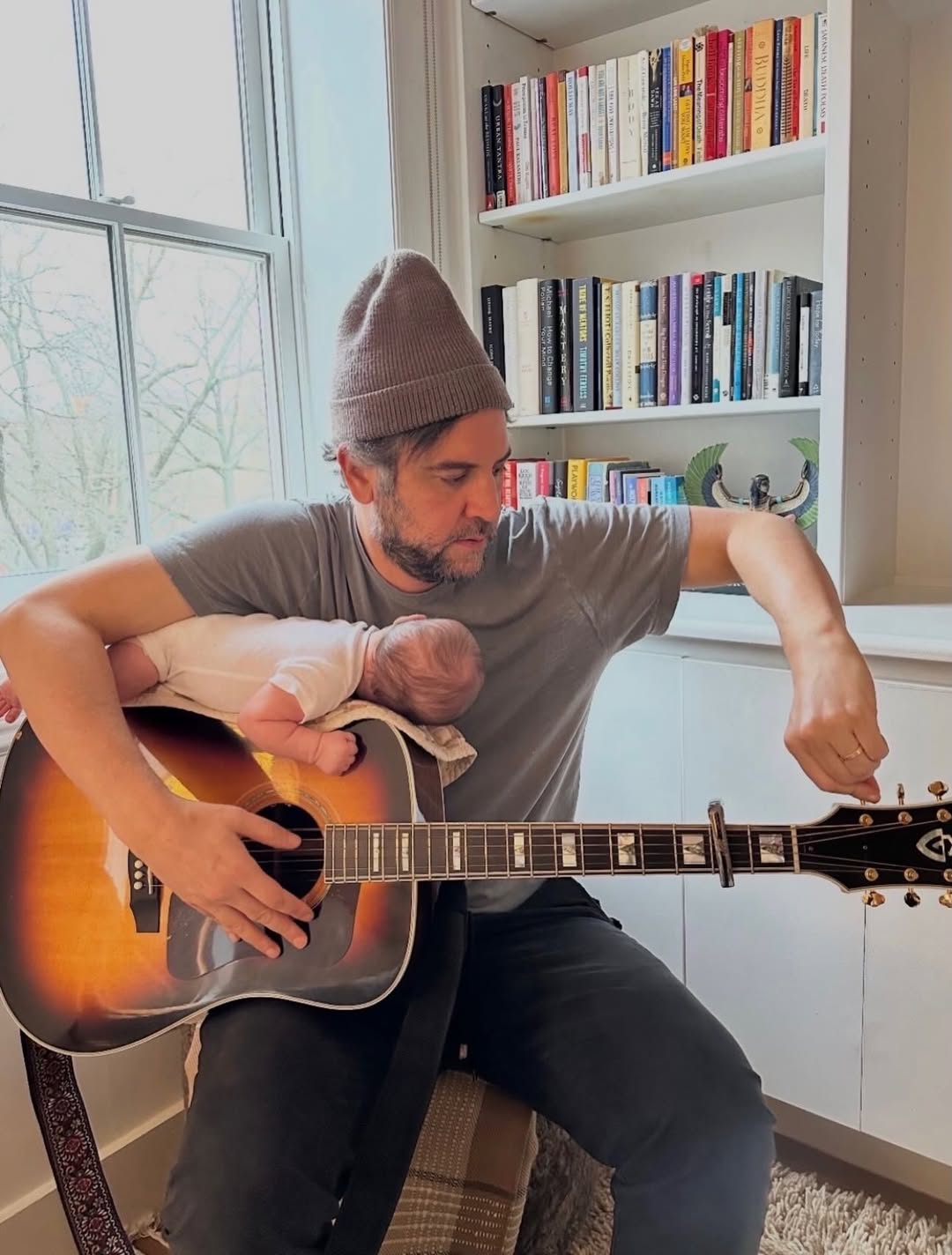 A New Dad Already in Love