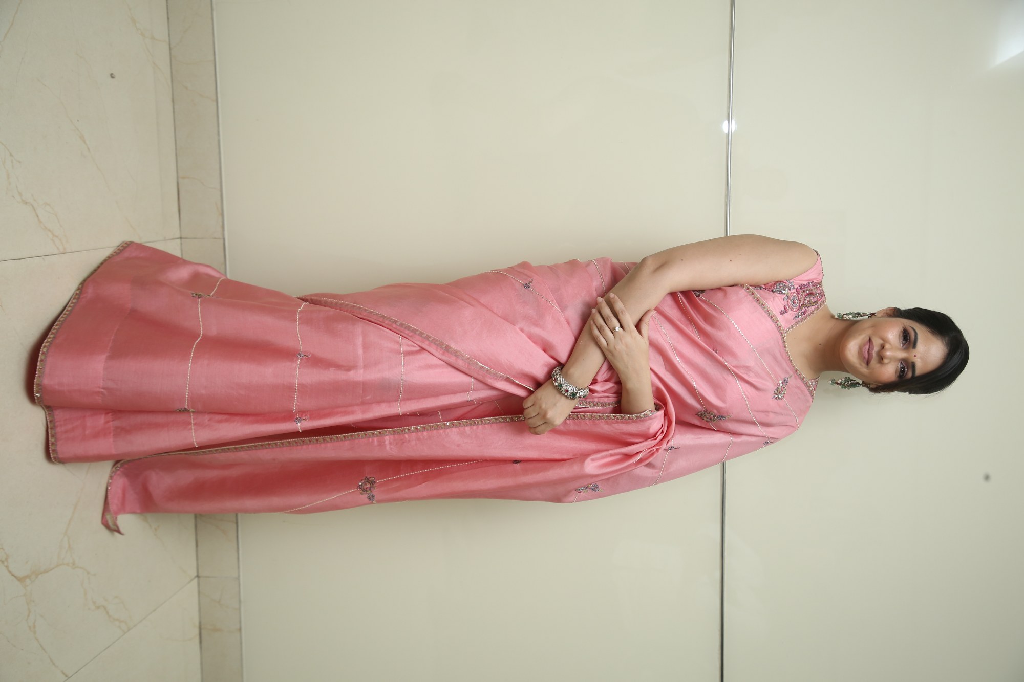 Lavanya Tripathi timeless elegance in pink saree