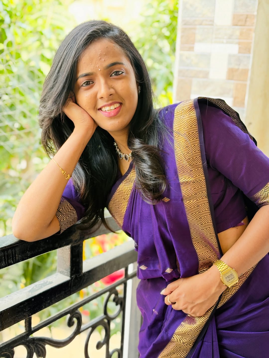 Meenava Ponnu Bigg Boss Tamil 9 Subiksha Beautiful Photos With Saree