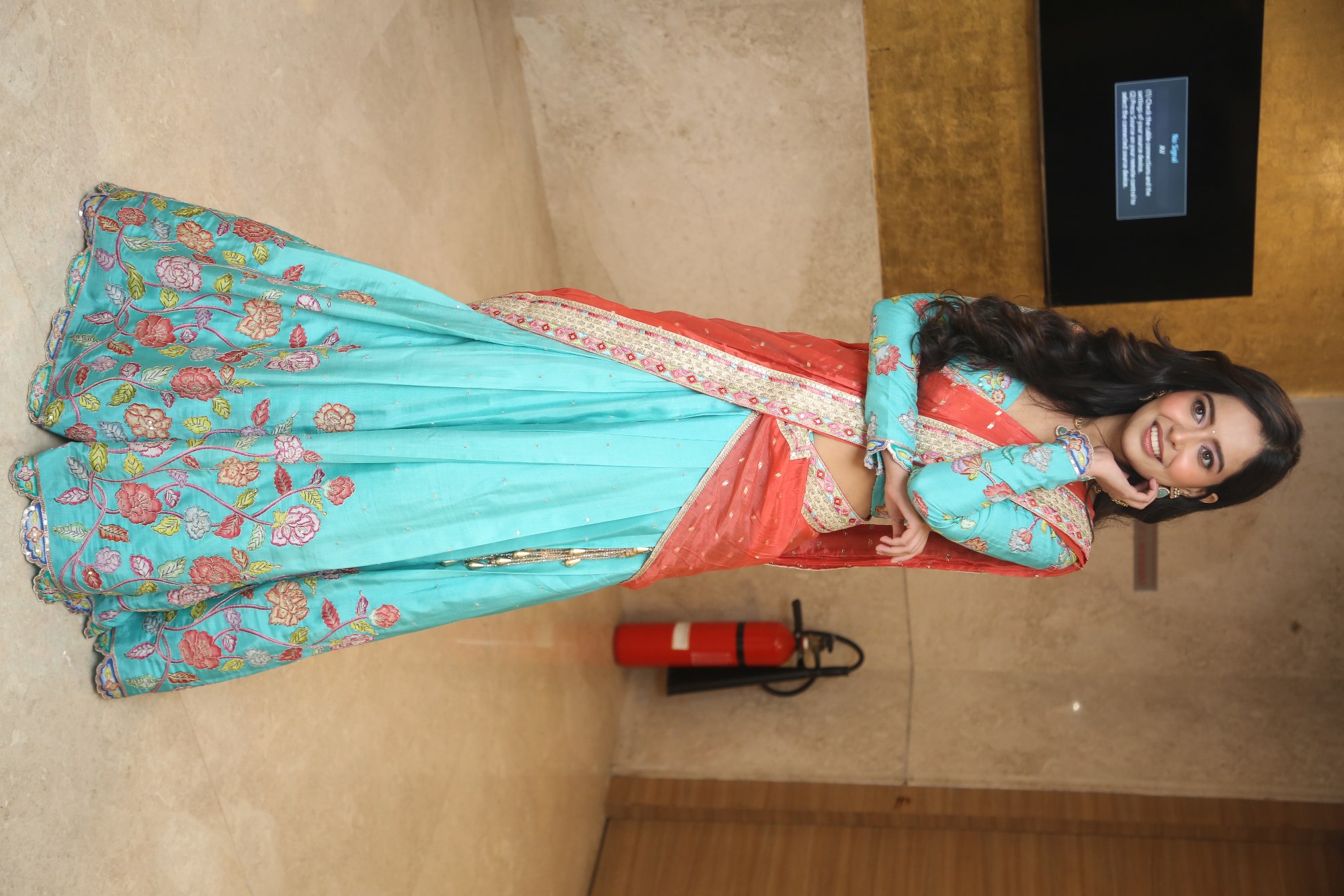 Megna Mukherjee playful elegance in stylish saree