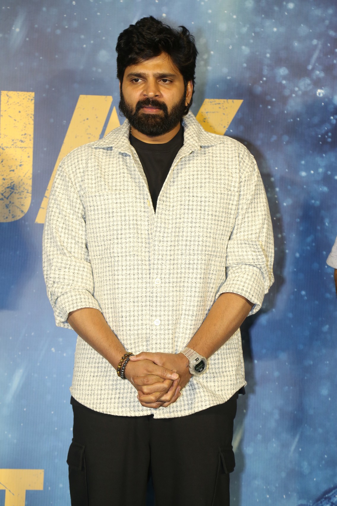 Sree Vishnu candid moment at launch event