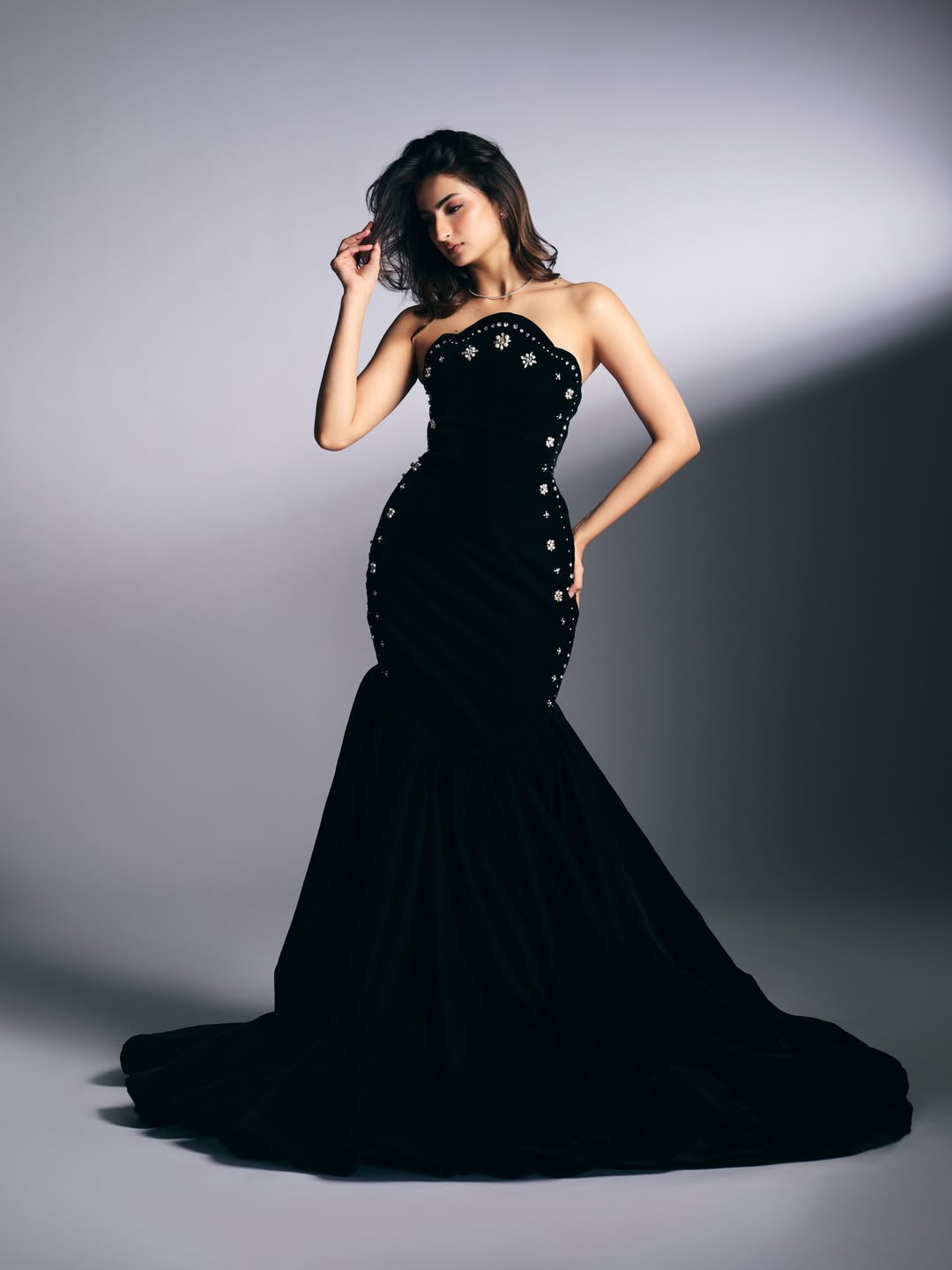 The Black Gown That Commands Attention