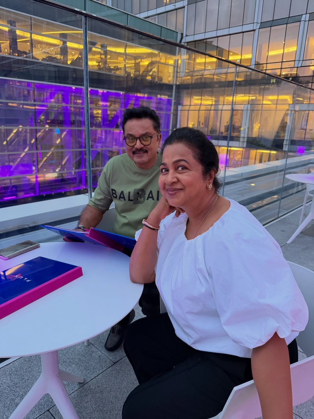 Radikaa Sarathkumar Celebrates Them 25th Wedding Anniversary Romantic Photos