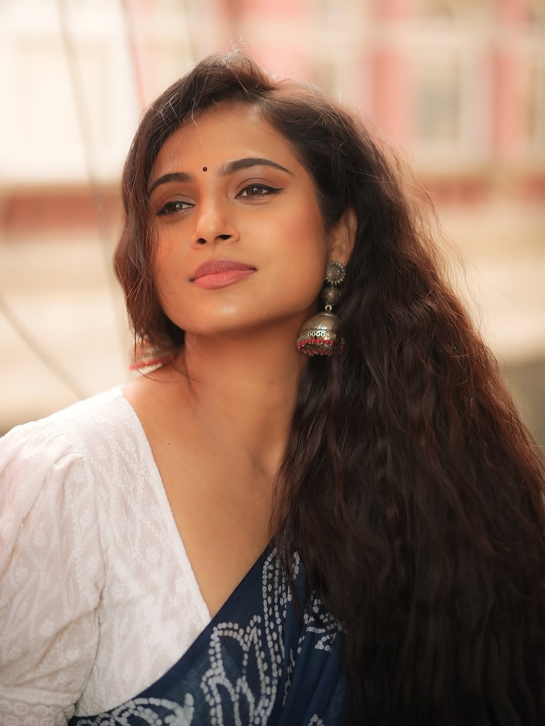 Ramya Pandian in chic timeless elegance