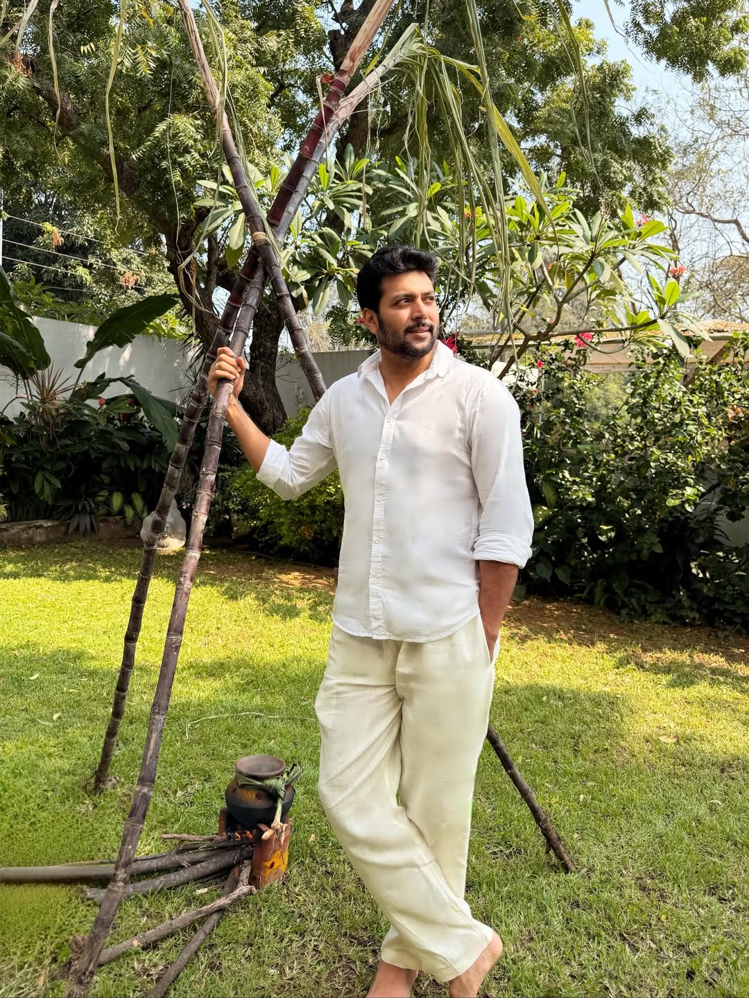 Ravi Mohan latest look photos