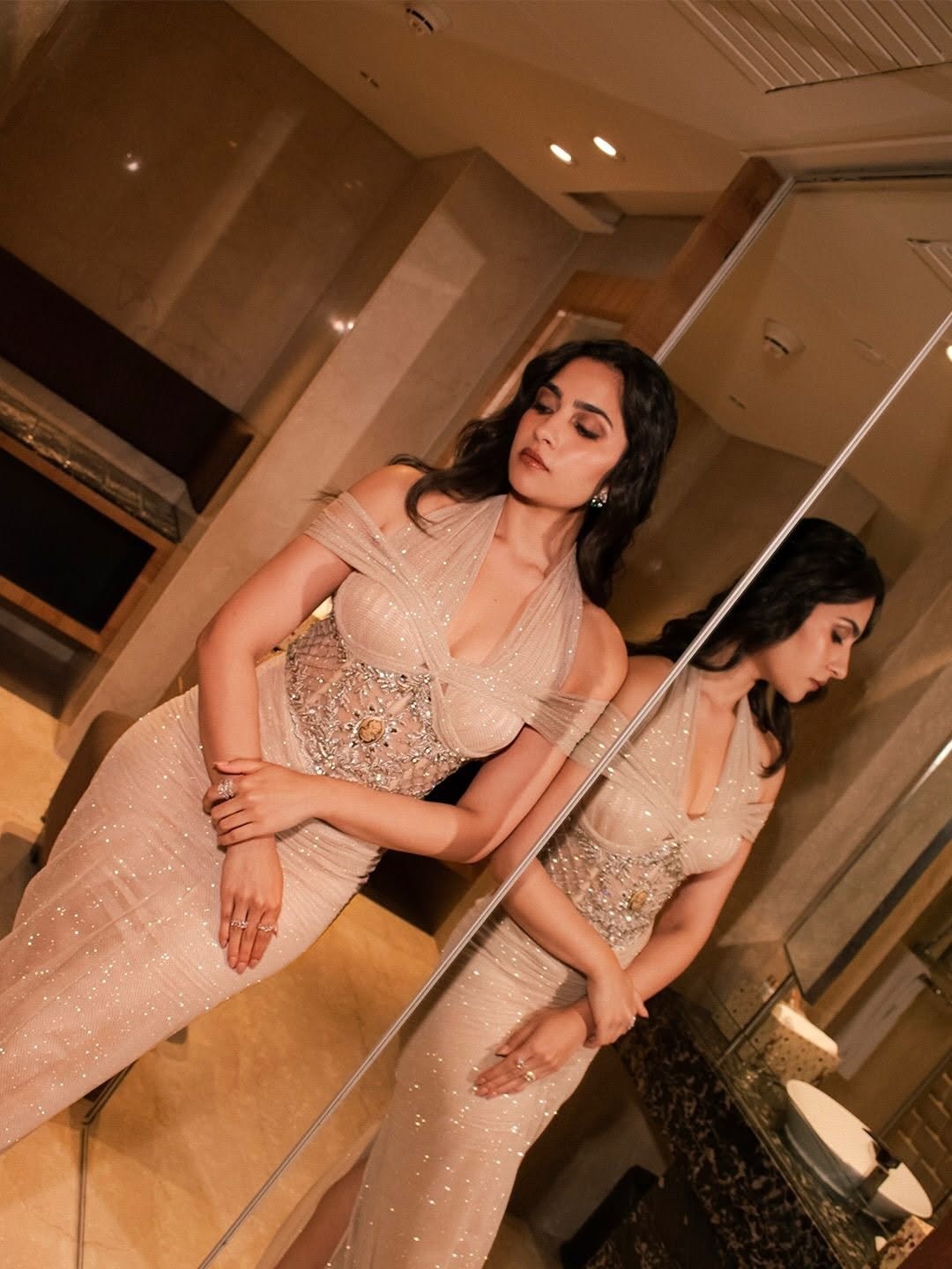 Rukmini Vasanth Stuns in Glamorous Look; Viral Instagram Photos Take Over Internet