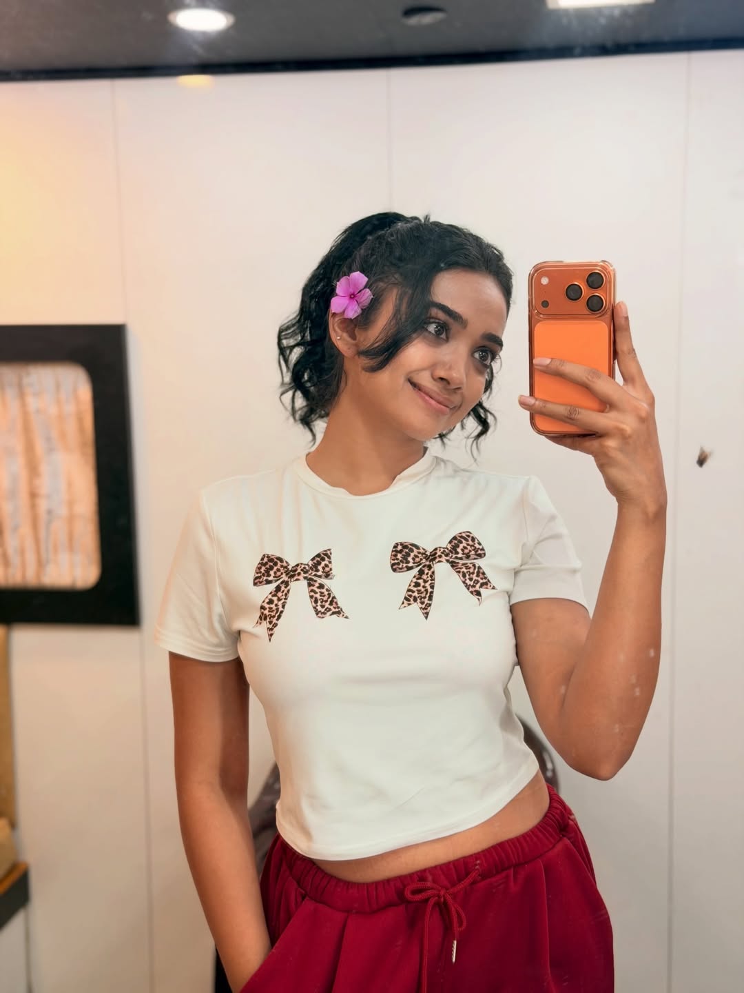 Saanve Meghana enjoyed India vs Zimbabwe match